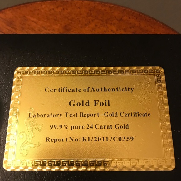 STAR WARS DARTH VADER GOLD🌟COIN LIMITED EDITION!🤩w/CERTIFICATE OF AUTHENTICITY - Picture 4 of 12